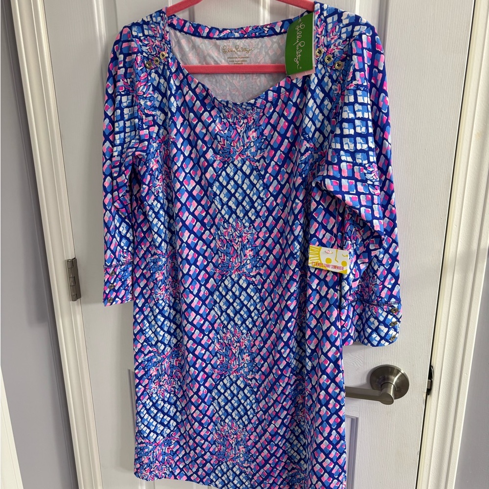3/4 length sleeve dress